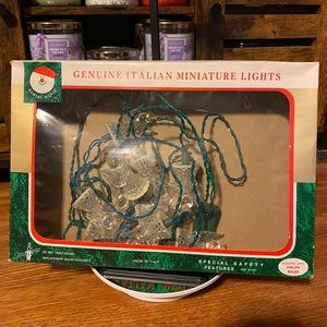 String of Vintage Christmas Lights